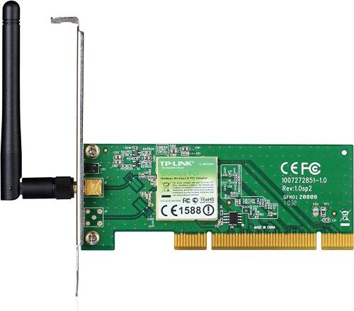 Card Mạng Wireless TP-LINK PCI – WN751ND 150Mbps 1anten