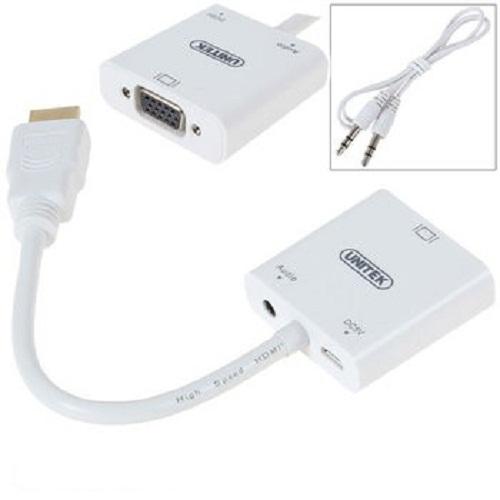 Cable HDMI TO VGA +AUDIO UNITEK(Y6355)