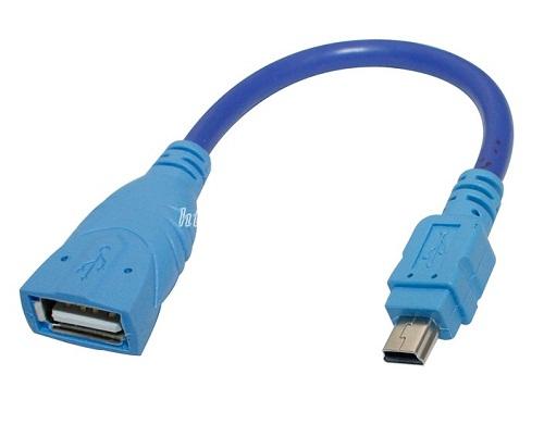 Cable OTG kết nối usb dây màu