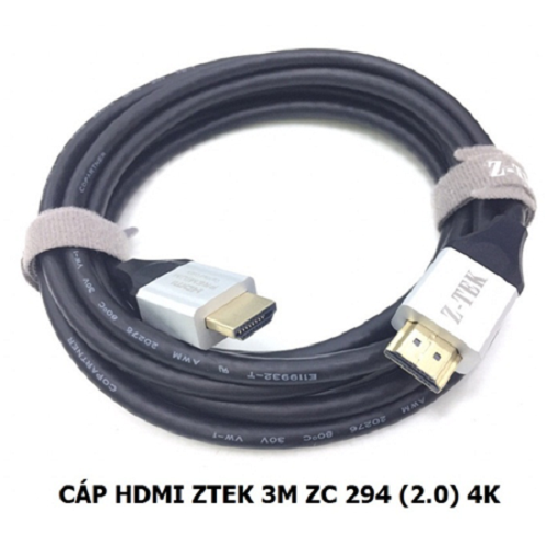 Dây cáp chuyển HDMI Ztek 2.0 4k 3m