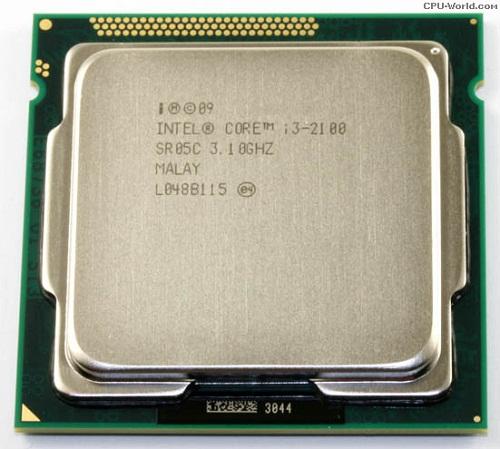 CPU Intel® Core i3 2100 TRAY FAN I3