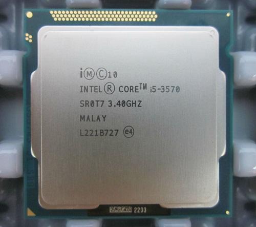 CPU Intel® Core i5 3570 TRAY FAN I3