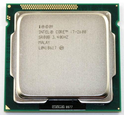 CPU Intel® Core i7 2600 TRAY FAN I3
