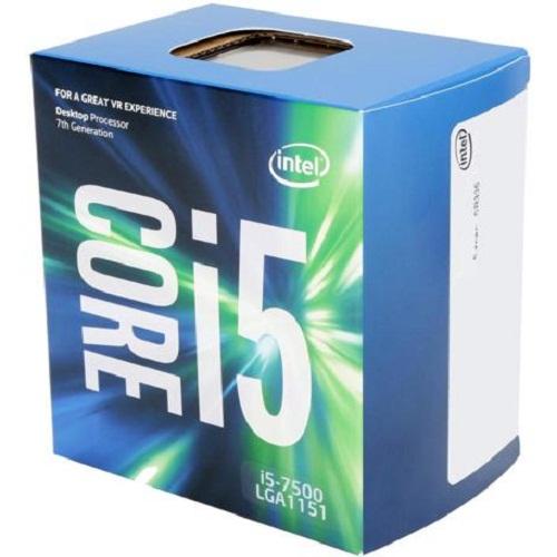CPU Intel® Core i5 7500 (KabyLake) 4 Core/4 Threads/3.4Ghz/Up to 3.8Ghz
