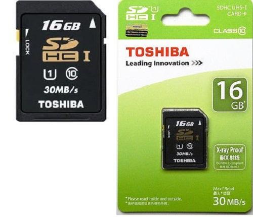 Thẻ nhớ SD Toshiba 16G CLASS 10