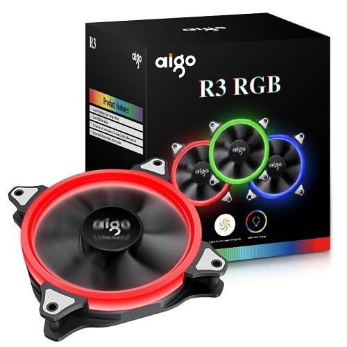 FAN CPU AIGO RGB R3 (3PCS/PACK)