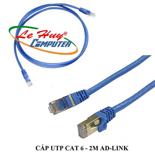 Cable mạng đúc 2M UTP CAT 6  AD - LINK