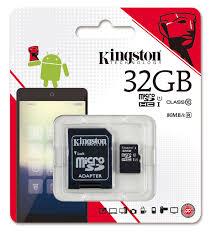 Thẻ nhớ Micro SDHC Kingston 32GB (Class 10)