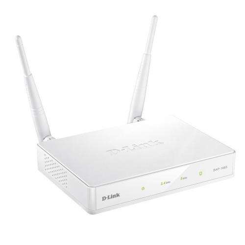 Thiết bị mạng - Router D-Link DAP-1665 AC1200 (N-300Mbps + AC-867Mbps) Wireless Access Point