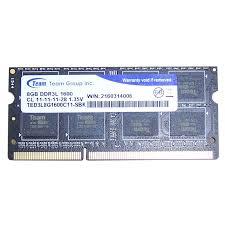 Ram Laptop Team ELITE 8GB - DDR3 - 1600MHz - PC3 12800