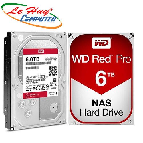 Ổ Cứng HDD Western 6TB RED PRO 3.5