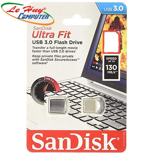 USB SANDISK Ultra Fit CZ430 128GB 3.1 SDCZ430-0128G-G46