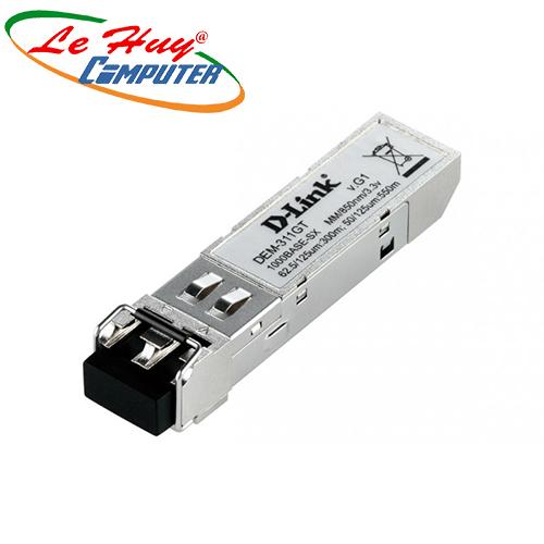 Phụ kiện thiết bị mạng D-link DEM-311GT SFP Transceiver Multi mode Fiber, 1000base-SX