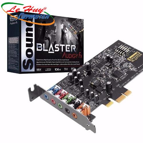 Card âm thanh Creative Sound Blaster Audigy FX 5.1 PCI E1x Sound Card ( SL có hạn )