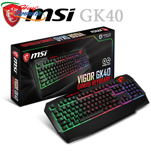 Bàn phím Gaming giả cơ MSI VIGOR GK40