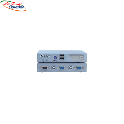 Data KVM VGA 2-1 500MHz Dtech (DT-8021)