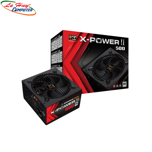 Nguồn máy tính XIGMATEK X-POWER II 500 (EN41831) - 80PLUS WHITE, Sản phẩm lý tưởng cho hệ thống GAME-NET