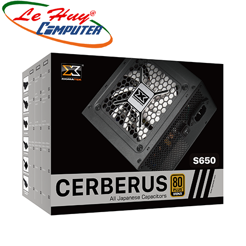 Nguồn máy tính XIGMATEK CERBERUS S650 650W (EN41145) - 80PLUS BRONZE