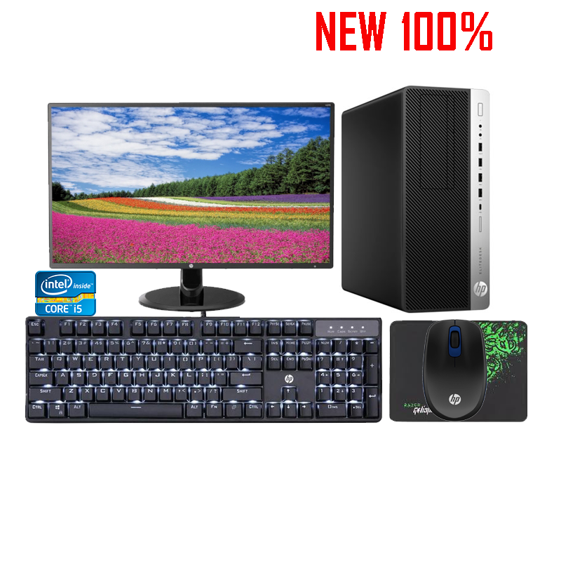 Máy tính để bàn/PC HP Prodesk 400G5 MT i5-8500/4GB/500GB HDD/Intel UHD Graphics/Free DOS