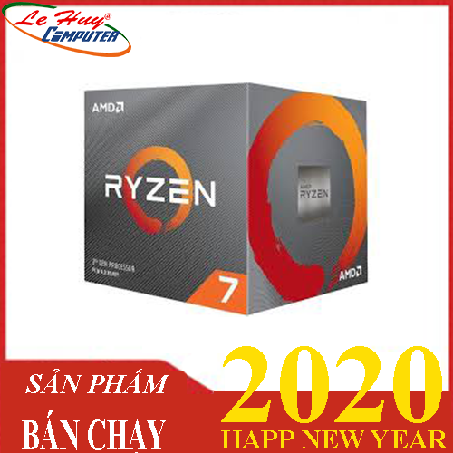 CPU AMD Ryzen 7 3800X (4.5 GHz with boost / 8 cores 16 threads / socket AM4)