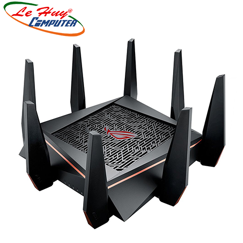 Thiết bị mạng - Router Wifi ASUS ROG Rapture GT-AC5300 (Gaming Router) AC5300 WTFast, AiMesh 360 WIFI Mesh