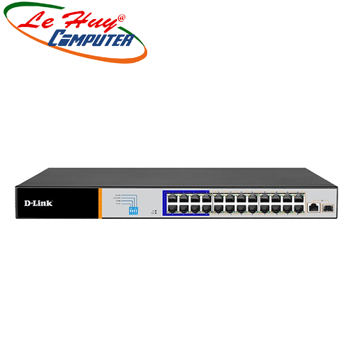 Thiết bị chuyển mạch Switch D-Link DES-F1025P 24-Port Fast Ethernet PoE