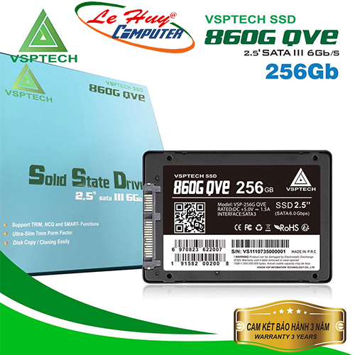 SSD VSPTECH 256G 860G QVE SATA 2.5