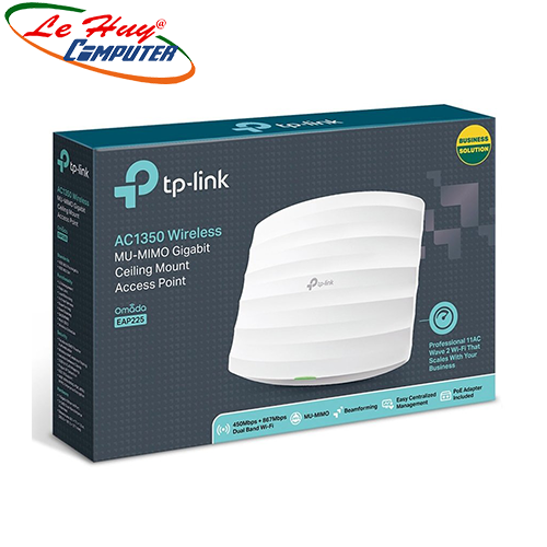 Thiết bị mạng - Router Wifi TP-Link EAP225 a/b/g/n/ac 2.4GHz/5GHz 300+867Mbps