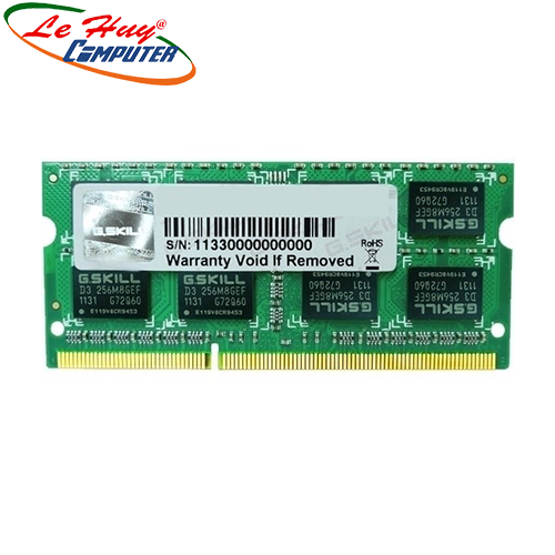 Ram Laptop GSKILL 2GB/1600 F3-12800CL9S-2GBSQ