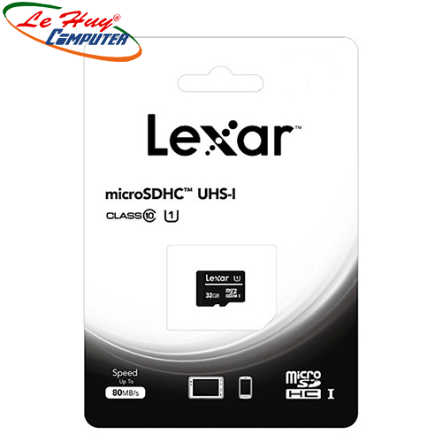 Thẻ Nhớ Micro SDHC 64GB Lexar Class 10