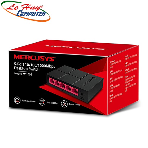 Thiết bị chuyển mạch Switch Mercusys MS105G