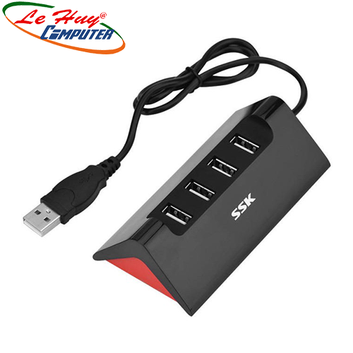 Hub USB 2.0 SSK 1 ra 4 SHU830