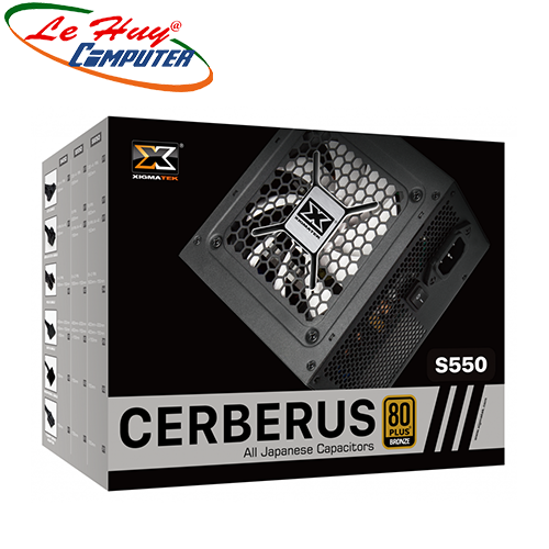 Nguồn máy tính XIGMATEK CERBERUS S550 550W (EN41138) - 80PLUS BRONZE