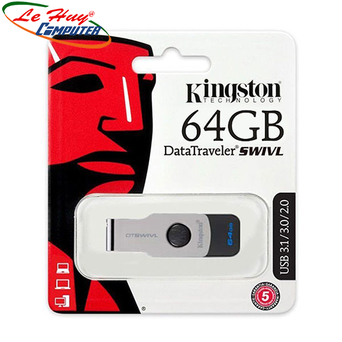 USB Kingston DTSWIVL 64GB USB 3.0 DTSWIVL/64GB