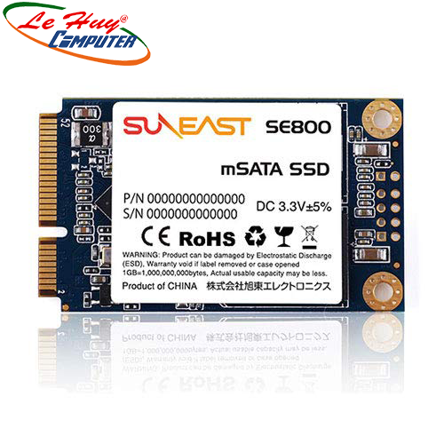 Ổ cứng SSD SUNEAST mSata 256GB SE800 SATA III