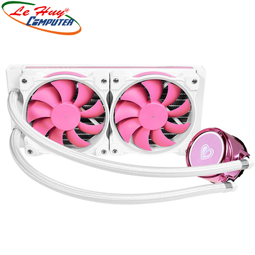 TẢN NHIỆT NƯỚC ID-COOLING PINKFLOW 240 ( Addressable RGB, RF Remote Control RGB SYNC With motherboard/ RGB Water Cooler 240mm PWM)