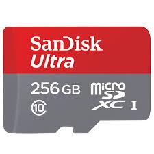 Thẻ nhớ Micro SD SANDISK 256G UNTRA(C10)-80M   Chính hãng