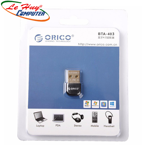 USB Bluetooth 4.0 Orico BTA-403(có nhiều màu)