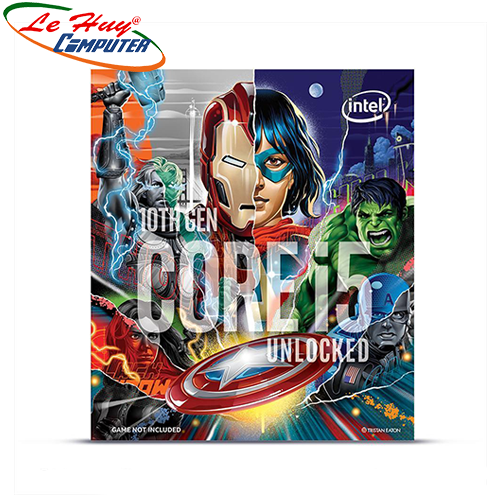 CPU Intel Core i5 10600KA Avengers Edition / 12MB / 4.1GHz / 6 Nhân 12 Luồng / LGA 1200
