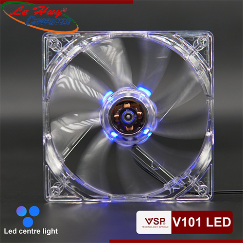 Fan Case VSP V-101 LED Trong Suốt (12cm)