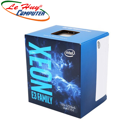 CPU Intel Core Xeon E3-1220 V5 3.0 GHz/ 8MB/ Socket 1151 (Kabylake) TRAY Kèm Fan
