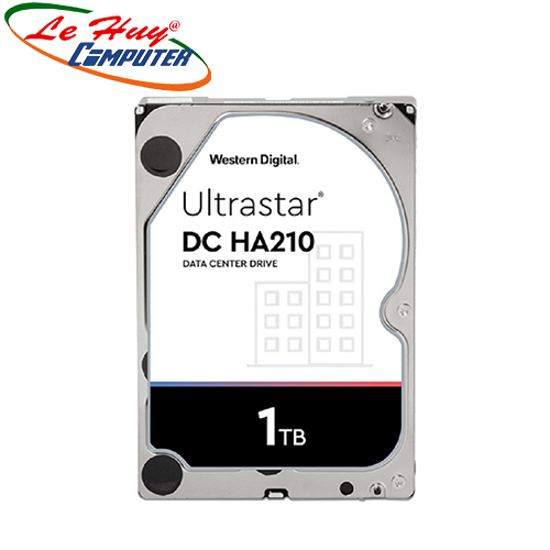 Ổ Cứng HDD ENTERPRISE WD Ultrastar DC HA210 1TB 3.5Inch 7200rpm 6Gbs SATA 128MB - HUS722T1TALA604