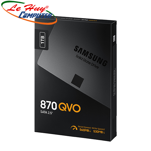 Ổ Cứng SSD Samsung 870 QVO 1TB 2.5-Inch SATA III (MZ-77Q1T0BW) Chính Hãng