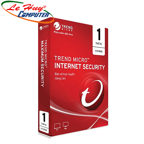 Phần mềm diệt virus Trend Micro Internet Security 2020 (1PC/1Year)