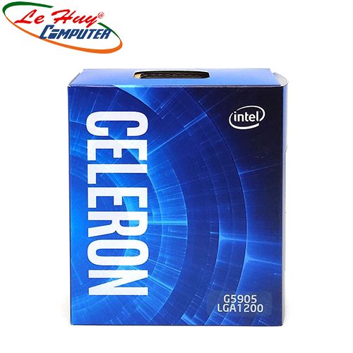 CPU Intel Celeron G5905 (3.5GHz/2 nhân/2 luồng/4MB Cache) Chính Hãng