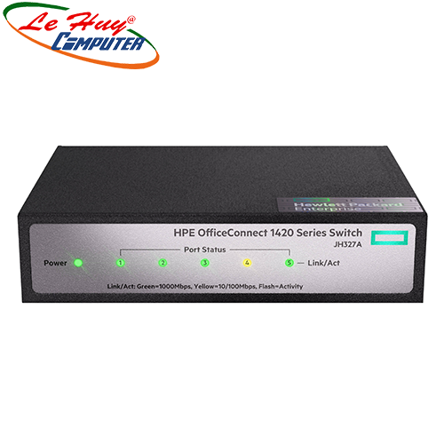 Thiết bị chuyển mạch Switch HP 5 Ports Gigabit 1420 JH327A