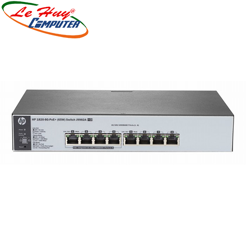Thiết bị chuyển mạch Switch HP OfficeConnect 1820 8G PoE+ (65W) - J9982A