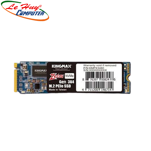Ổ cứng SSD Kingmax PQ3480 (Gen 3 x4) 256GB M.2 PCIe