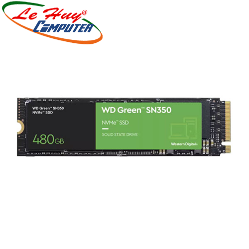 Ổ cứng SSD Western Digital SN350 Green 480GB M.2 2280 PCIe NVMe 3x4 (WDS480G2G0C)