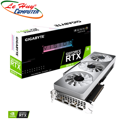 Card Màn Hình - VGA GIGABYTE GeForce RTX 3070 Ti VISION OC 8G (GV-N307TVISION OC-8GD)